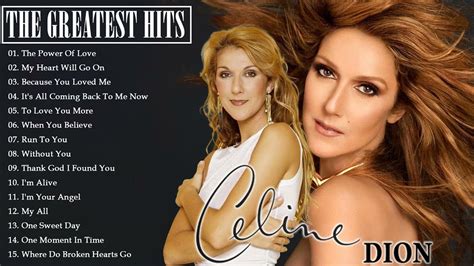 celine dion biggest hits.